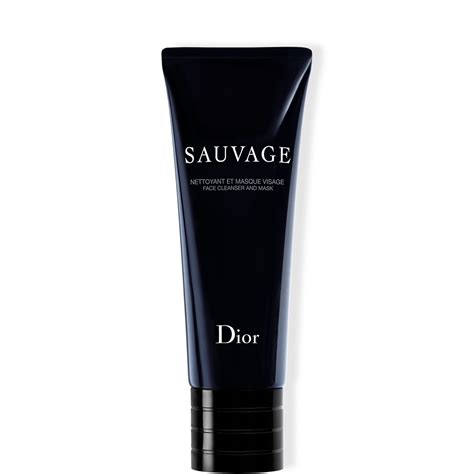 Sauvage Cleanser and Face Mask 